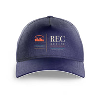 Thumbnail for Guararapes-Gilberto Freyre International Airport REC — Recife (REC) design on dark blue printed hat