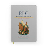 Thumbnail for Rostock-Laage Airport (RLG) design on light gray notebook