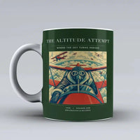 Thumbnail for VINTAGE G4202 - The Altitude Attempt - Ceramic Mug design on darkgreen