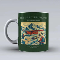 Thumbnail for VINTAGE G4028 - The Glacier Pilots - Ceramic Mug design on darkgreen
