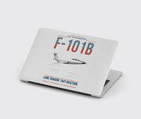 Thumbnail for F-101B Voodoo design on light gray MacBook case
