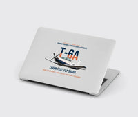 Thumbnail for T-6A Texan II Train The Next Generation design on light gray MacBook case