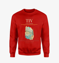 Thumbnail for Tivat Airport (TIV) design on red sweatshirt