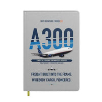 Thumbnail for Airbus A300F4-203 design on light gray notebook