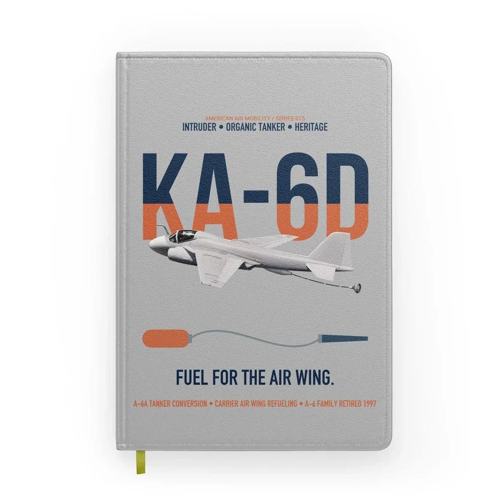 KA-6D Intruder design on light gray notebook