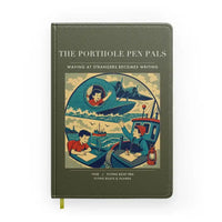 Thumbnail for VINTAGE G4439 - The Porthole Pen Pals - Designed Notebooks design on greenarmy