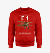 Thumbnail for Sopwith Camel F.1 design on red sweatshirt