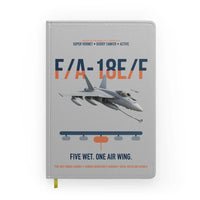Thumbnail for F A-18E F Buddy Tanker design on light gray notebook