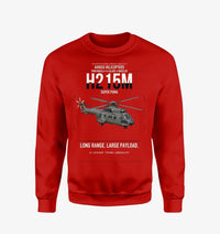 Thumbnail for Airbus H215M design on red sweatshirt