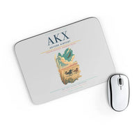Thumbnail for Aktobe Airport (AKX) design on light gray rectangle mouse pad