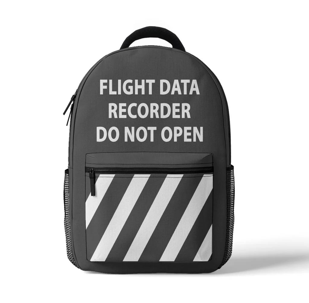 Flight Data Recorder Do Not 3D Backpack - view 6