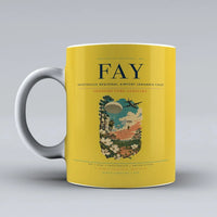 Thumbnail for Fayetteville Regional Airport (Grannis Field) (FAY) airport code design on yellow ceramic mug