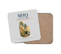 Thumbnail for Mariehamn Airport (MHQ) design on light gray 1 piece coaster