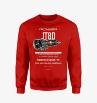 Thumbnail for JT8D design on red sweatshirt