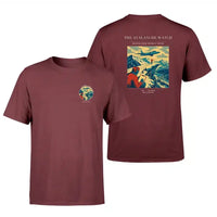 Thumbnail for VINTAGE G4344 - The Avalanche Watch - Double-Side T-Shirt design on darkred double side t shirt