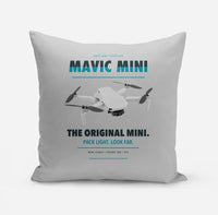 Thumbnail for DJI Mavic Mini design on light gray pillow
