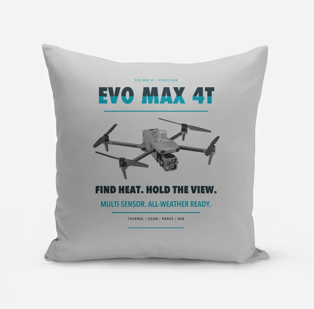Autel EVO Max 4T design on light gray pillow
