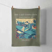 Thumbnail for VINTAGE G4536 - The Last Inspection - Designed Towels design on greenarmy