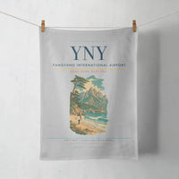 Thumbnail for Yangyang International Airport (YNY) design on light gray towel