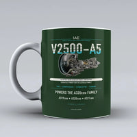 Thumbnail for Mug design on dark green v2500 a5