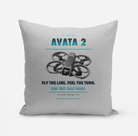 Thumbnail for DJI Avata 2 design on light gray pillow
