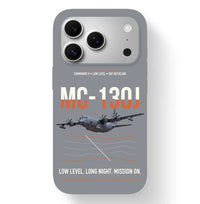 Thumbnail for MC-130J COMMANDO II design on gray magsafe iphone case, for iPhone 17 Pro