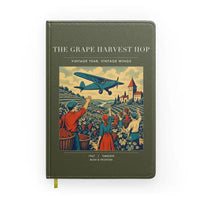 Thumbnail for VINTAGE G4445 - The Grape Harvest Hop - Designed Notebooks design on greenarmy