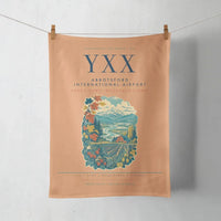 Thumbnail for Abbotsford International Airport (YXX) design on orange towel