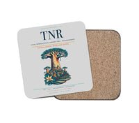 Thumbnail for Ivato International Airport (TNR) design on light gray 1 piece coaster