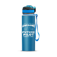 Thumbnail for Future Pilot Sports Bottle - view 6