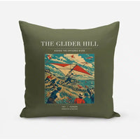 Thumbnail for VINTAGE G4013 - The Glider Hill - Designed Pillows design on greenarmy
