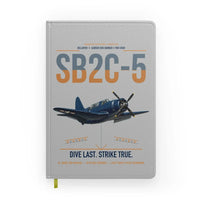 Thumbnail for SB2C-5 Helldiver design on light gray notebook