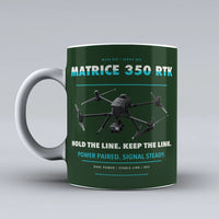 Thumbnail for Matrice 350 RTK Mug design on dark green dji