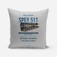 Thumbnail for SPEY 511 design on light gray pillow