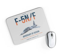 Thumbnail for F-5N F Adversary design on light gray rectangle mouse pad