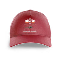 Thumbnail for Kaman HH-43B Huskie design on dark red printed hat