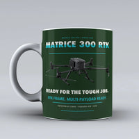 Thumbnail for Matrice 300 RTK Mug design on dark green dji