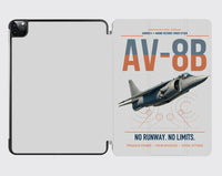 Thumbnail for AV-8B Harrier II design on light gray ipad tablet case