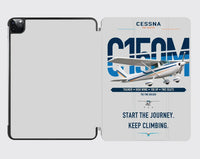 Thumbnail for Cessna 150M design on light gray ipad tablet case