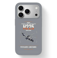Thumbnail for Airbus H225 design on gray magsafe iphone case, for iPhone 17 Pro