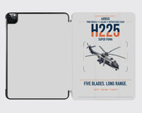 Thumbnail for Airbus H225 design on light gray ipad tablet case