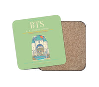 Thumbnail for M. R. Stefanik Airport BTS Coaster 1-Piece - Light Green