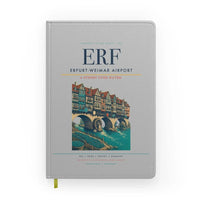 Thumbnail for Erfurt-Weimar Airport (ERF) design on light gray notebook