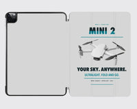 Thumbnail for DJI Mini 2 design on light gray ipad tablet case