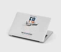 Thumbnail for Gloster Meteor F8 design on light gray MacBook case