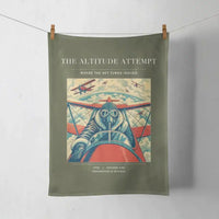 Thumbnail for VINTAGE G4202 - The Altitude Attempt - Designed Towels design on greenarmy