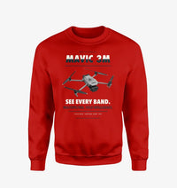 Thumbnail for DJI Mavic 3 Multispectral design on red sweatshirt