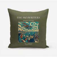 Thumbnail for VINTAGE G4036 - The Skywriters - Designed Pillows design on greenarmy