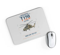 Thumbnail for Turkish Aerospace T129 ATAK Phase 2 design on light gray rectangle mouse pad