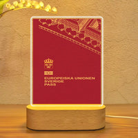 Thumbnail for Sweden Passport Lamp - view 6